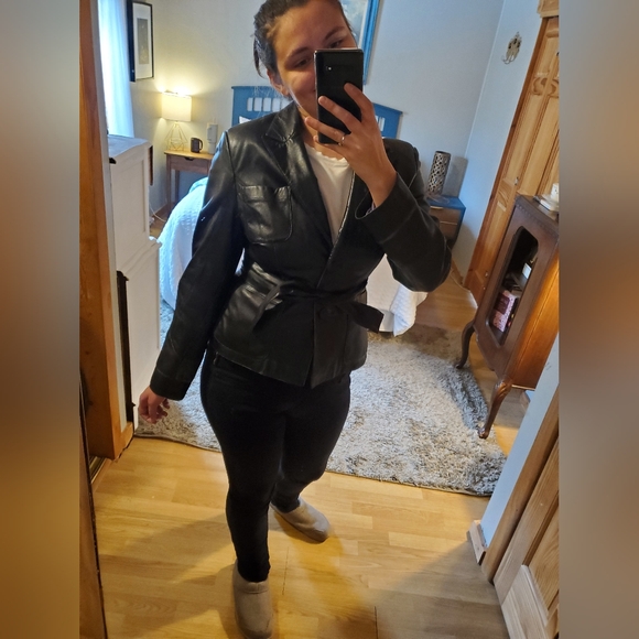 Pelle Studio Wilsons Black Leather Jacket - Picture 16 of 16